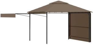 vidaXL Pavillon mit Doppelt Erweiterten Dächern 3x3x2,75 cm 180 g/m² 312268