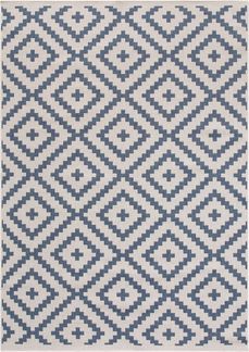 OTTO home Teppich Ronda Wendeteppich, rechteckig, Höhe: 5 mm, Sisal-Optik, Flachgewebe, In- und Outdoor, geometrisches Boho Design