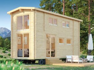 Tiny 'Heritage 70 A' Gartenhaus, natur