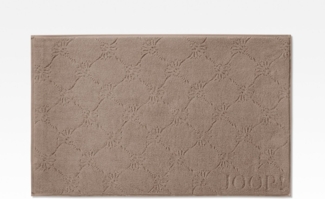 JOOP! Badematte JOOP! LIVING - UNI CORNFLOWER Badematte, Höhe 1 mm, Textil, Rechteckig