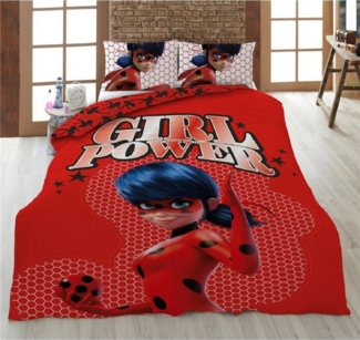 Miraculous Ladybug Bettwäsche 140x200 cm 100% Mikrofaser