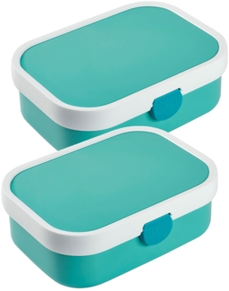 Mepal CAMPUS Brotdose mit Gabel türkis 2er Set