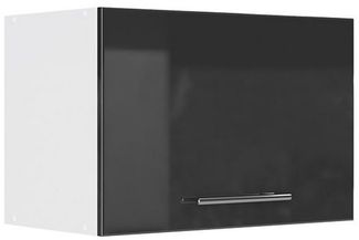 Badschrank Fame-Line Anthrazit Hochglanz 60 x 40 cm Flach Vicco