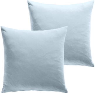 REDBEST Kissenbezug Kuschelkissenbezug "San Francisco" 2er-Pack, (2 Stück), Single-Jersey Uni