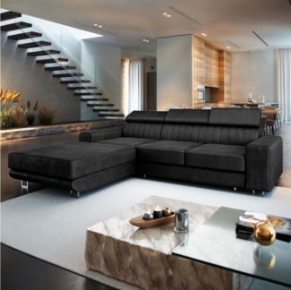 Masseno Ecksofa NOTO mit Schlaffunktion L-Form, Sofa mit Bettkasten