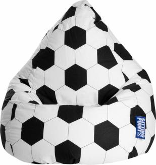 Sitting Point Sitzsack Fussball XL