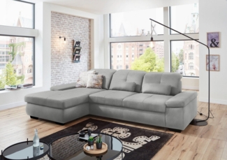 Die PlanBar Ecksofa MP-IN16012 L-Form, mit Federkern-Polsterung, inkl. Sitztiefenverstellung, wahlweise mit weiteren Funktionen