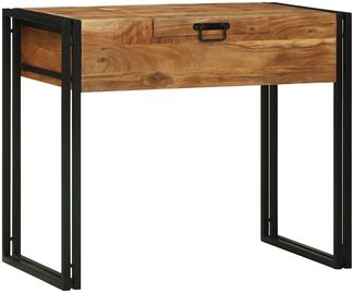 vidaXL Schlafzimmer-Frisiertische mit Speicher Braun Massivholz Akazie 4016741