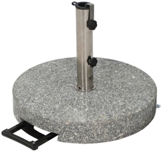 Siena Garden Schirmständer GRANIT, 40 kg, Ø 50x7,5 cm 431522