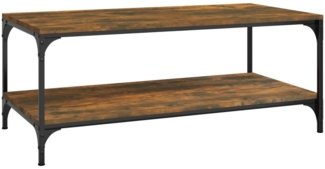 Couchtisch, Sofatisch Räuchereiche 100x50x40 cm Holzwerkstoff