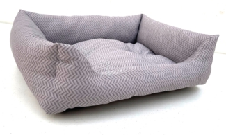 Ollesch Tierbett Hilde silber 60 x 45 cm