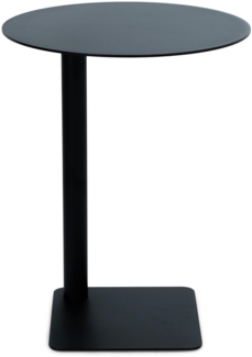 Spinder SUNNY 50 Moderner Stahl Beistelltisch, Schwarz