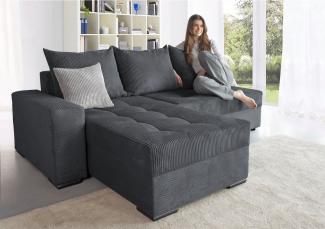 COLLECTION AB Ecksofa Josy L-Form, mit Bettfunktion und Bettkasten, Federkern