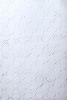 Kurzflor Teppich Viva rechteckig - 140x200 cm - Beige