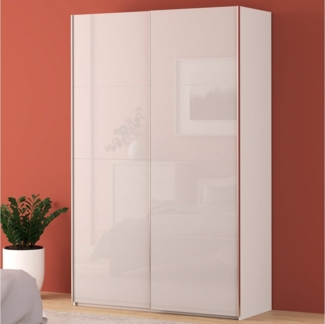 FORTE Schwebetürenschrank Fittio, Made in Europe, 2 Schiebetüren, modernes Design Höhe 2,35 mtr, stehende Montage