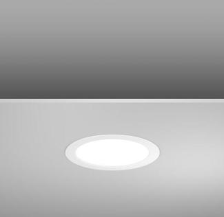 RZB EINBAUDOWNL. 18W 3000K D255MM (TOLEDO FLAT LED)