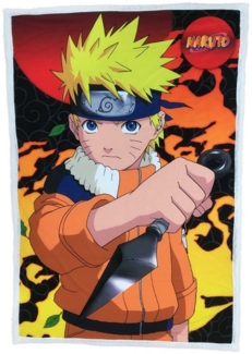 Naruto Feecedecke - Sherpa 100x150 cm ideal für jeden Raum und Fan