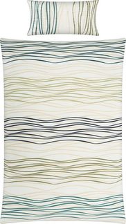 REDBEST Bettwäsche Bettwäsche, Seersucker, 2 teilig, Steifen