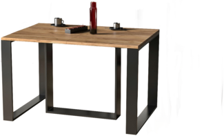 Esstisch "Borys" 130-250cm ausziehbar erweiterbar Kufengestell (Craft Eiche)
