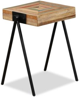 vidaXL Beistelltisch Recyceltes Massivholz Teak 245408