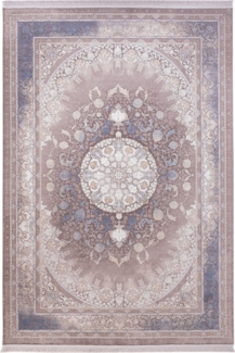 Morgenland Orientalischer Webteppich - Vihan - rechteckig - 400x300 - Blau