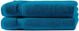 One Home Duschtücher Royal, Frottee (2-St), mit Bordüre, saugfähig