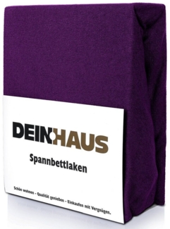 DH DEIN. HAUS Spannbettlaken Frottee Bettlaken mit Gummizug aus natürlicher Baumwolle, Gummizug: mit Gummizug, Baumwolle, atmugsaktiv, hautfreundlich, pflegeleichter Stoff