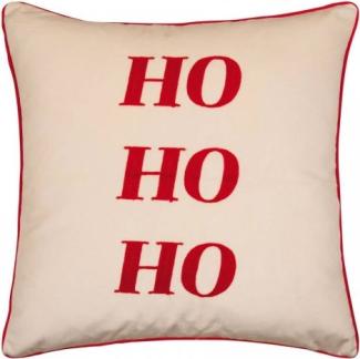 pad Kissenhülle Ho Ho Ho Lyrics Rot (45x45cm) 11740-Q40-4545