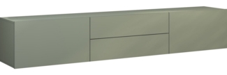 borchardt Möbel Lowboard Sophia, Breite 200 cm mit 2 Klappen und 2 Schubkästen, stehend und hängend