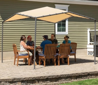 ShelterLogic Stahl Pavillon Canopy Pacifica 1010 |