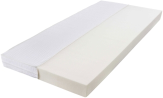 Komfortschaum-Rollmatratze Easydream KFS 1000 100 x 200 cm H2 / P100 Comfort Pur, Weiß, 100 x 13 x 200 cm