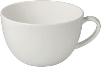 Goebel Table Ware - Bone China Tee-/ Cappuccinotasse Kaiser Porzellan Kaiser Milchkaffee Tasse Fine Bone China weiß glasiert Füllmenge 0,5l 14005581