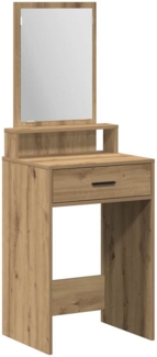 vidaXL Schminktisch Artisan-Eiche 50 x 41 x 140 cm Holzwerkstoff 865135