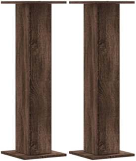 vidaXL Pflanzenständer 2 Stk. Eichen-Optik 30x30x95 cm Holzwerkstoff 3307879