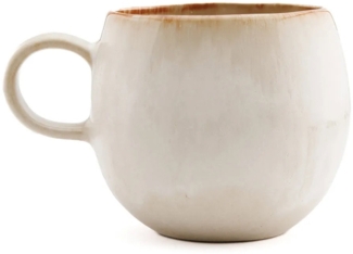 Die Cascais Kaffeetasse - M - 6er-Set - Weißgold - 9x12x8cm