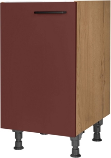 nobilia® Spülenschrank "Easytouch", Ausrichtung wählbar, vormontiert, in den Breiten 45 und 60 cm, mit höhenverstellbaren Sockelfüßen