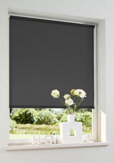 Seitenzugrollo Themse-Uni, my home, Lichtschutz, ohne Bohren, freihängend, Klemmfix, Bestseller mit 1500 4,5-Sterne-Bewertungen, Klemmträger Bestseller