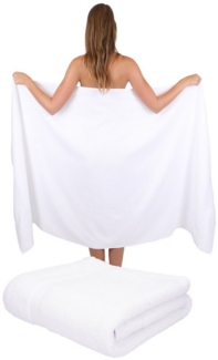 Betz Badetuch 2 Stück Badetücher PALERMO Größe 100x200 cm, 100% Baumwolle (Set), Badetuch