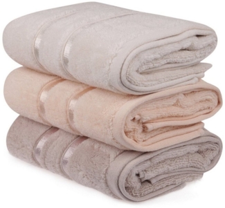 L'Essentiel Maison Handtücher 100% MICROCOTTON, 50 x 90 cm (3 Pieces) Y2408, (3-St)
