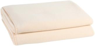 Zoeppritz Soft-Fleece cream 110x150 103291-20