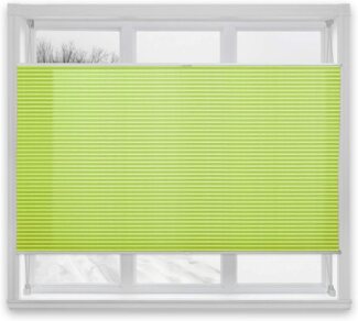 casa pura Plissee Magic, Erhältlich in verschiedenen Farben & Größen, Verschrauben oder mit Klemmhalterung, Verschrauben oder mit Klemmhalterung