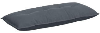 vidaXL Rückenkissen Dunkelgrau 120 x 50 cm Cordstoff 42014805