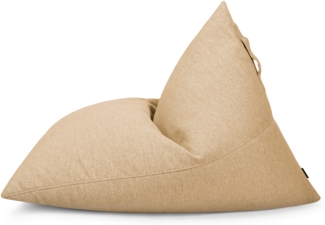 Sitzsack ‘Razz‘, Bezugstoff - Dunes, 100% Olefin, Amber, 90x130x110 cm.