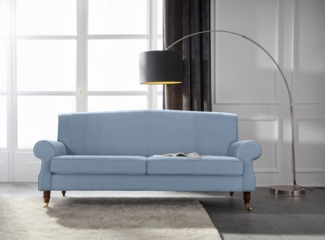 Home affaire 3-Sitzer Rennes, in Samtoptik oder Baumwoll-Mix