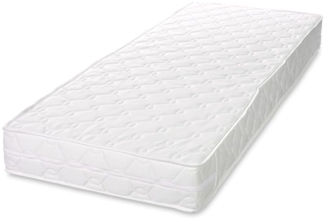 Lorelli Babybett Matratze Sweet Dream 161 x 62 x 14 cm antiallergisch Bezug waschbar, Farbe:weiß 2