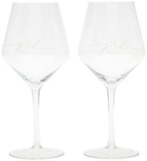 Rivièra Maison Rotweinglas RM Red Wine Glass 2 pcs - 2er Set Rotwein Gläser, Glas