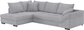 Mr. Couch Ecksofa Allegro, L-Form, mit Hochschläfer-Bettauszug, wahlweise mit Kaltschaum