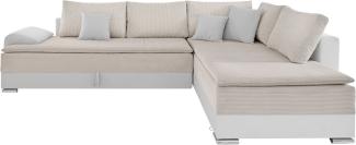 INOSIGN Ecksofa Night & Day L-Form, mit Boxspring Bettfunktion 180x200 cm, Dauerschläfer