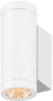 SLV HELIA PRO S, Wandaufbauleuchte, up/down, DALI, P2, zylindrisch, 2700 K, 12 W, 24°, weiß - Stand-, Wand- und Deckenleuchten (Outdoor)