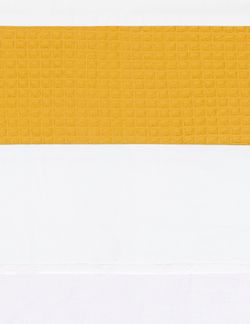 Bink Bedding Pique Babylaken Ocker 75 x 100 cm Gel